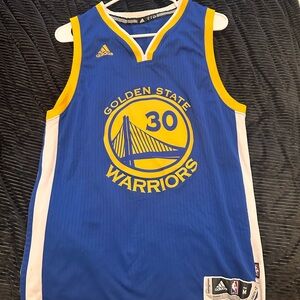 Blue & Gold Golden State (Curry) Jersey